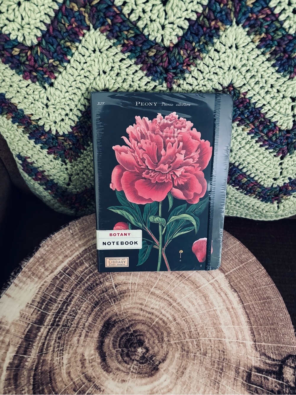BOTANY Notebook With Peony - NEW